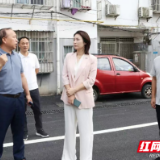 李佳谕调研钱粮湖镇、广兴洲镇重点工作