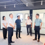 中能建投资公司一行来岳阳经开区考察
