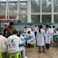 衡阳市第一人民医院开展无偿献血活动