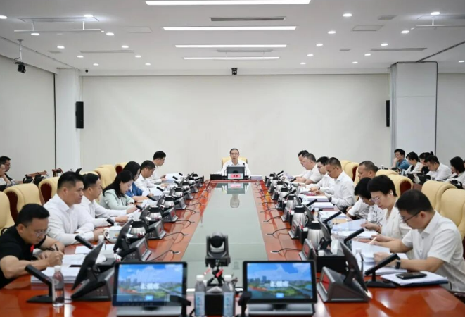周健主持召开湖南湘江新区党工委党的建设工作领导小组会议