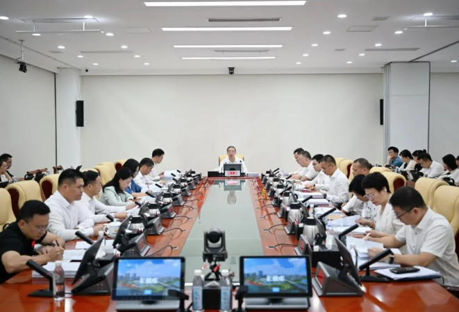 周健主持召开湖南湘江新区党工委党的建设工作领导小组会议