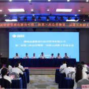 湖南高速服务区公司召开第二届第三次会员暨第二届第五次职工代表大会