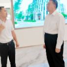 毛万春在长沙永讯科技有限公司调研