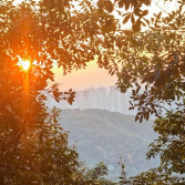 红麓新韵:水调歌头·暮登岳麓山