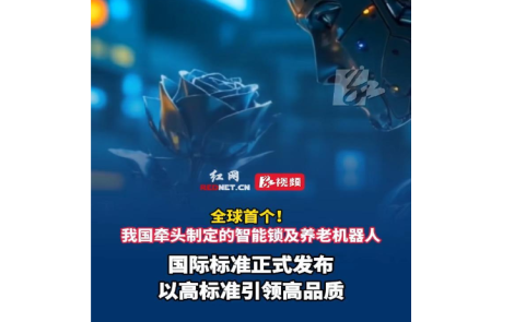 全球首个！我国牵头制定的智能锁及养老机器人国际标准正式发布