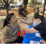 永兴县便江街道：眼牙义诊进小区，守护居民“睛”彩笑容