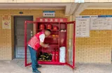 打通“最后一米” 岳塘区探索推进小区微型消防站标准化建设