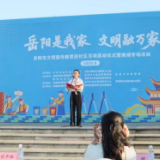 湖南理工大学信息学子宣讲助力岳阳文明建设
