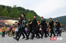张家界武陵源：旅游快警全天候 平安护航中外客（组图）