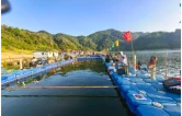 沅陵：筏钓爱好者齐聚岩屋潭“鱼旅为乐”