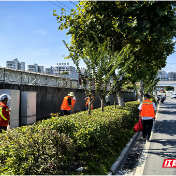 张家界市环卫处开展环境卫生大扫除