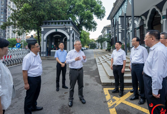 沈晓明在湖南第一师范学院调研
