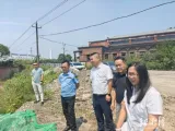 湘潭市生态环境局现场督办 压滤渣已全部清理完毕