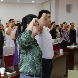 誓言砺初心 阅读促实干——常德市委党校（市行政学院）举行新党员入党宣誓暨读书心得交流活动