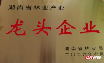 苏仙区“协成管业”成功获评湖南省林业龙头企业