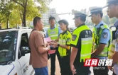 守护平安出行路！北塔交警面对面倡议：自觉抵制非标三四轮车