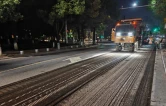 蒸湘区：夜间攻坚保畅通 全力迎检提路况