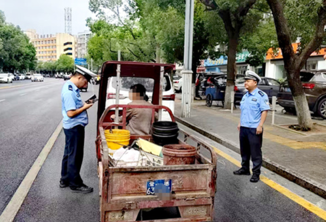 石门：全面启动为期3个月的摩电车辆交通安全集中整治行动