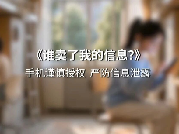 网络安全宣传周丨个人信息保护 《谁卖了我的信息？》