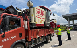 护航秋收保畅通 湖南衡邵高速助力粮丰颗粒归仓