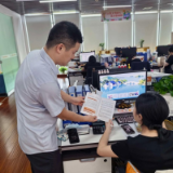 清朗金融网络 护航企业发展 农行长沙天心区芙蓉南路支行进企业宣讲