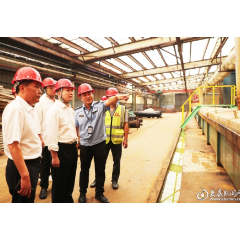 何朝晖督导省第六生态环境保护督察组暗访交办问题整改及重点信访件办理情况