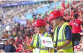 电波护航绿茵赛场 中国联通岳阳市分公司守护湘超岳阳主场通信保障
