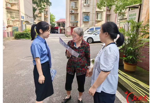 法治宣讲进社区 检社联动护成长——湘潭市岳塘区人民检察院开展未成年人保护法治宣传系列活动