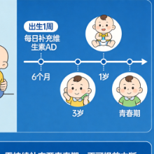 很多家长补错了!医生:孩子维生素AD从出生1周开始,补到青春期