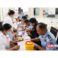 “世界骨髓捐献者日”活动走进湘潭县公安局