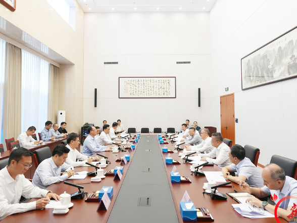 省政府与部分部委央企在京举行工作会谈 毛伟明刘桂平汤广福何仲文出席
