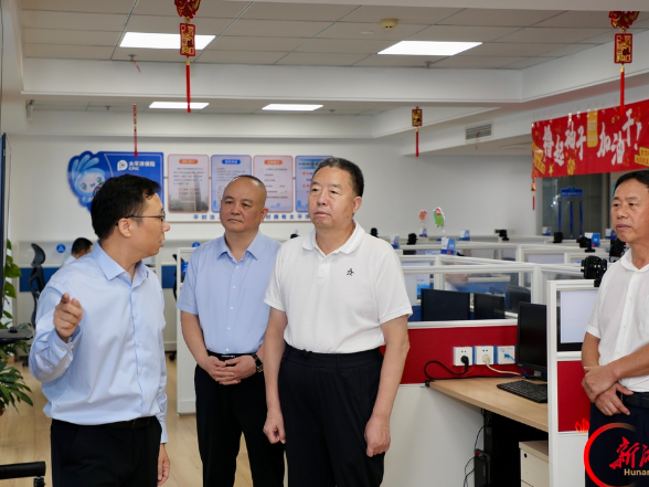 毛万春在中国太平洋产险湖南分公司调研