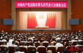 中国共产党岳阳市第九次代表大会举行预备会议