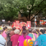 民俗游园庆佳节,邻里欢聚话中秋,岳南村社区开展中秋游园会活动