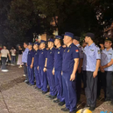 夜巡亮剑除隐患 畅通生命“安全门”