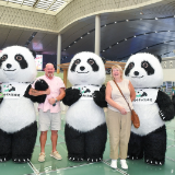 大熊猫萌翻长沙南站,岳阳备好“宠粉”福利邀你赴一场洞庭秋约