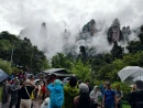 秋雨初歇，张家界十里画廊云海仙境迎客来