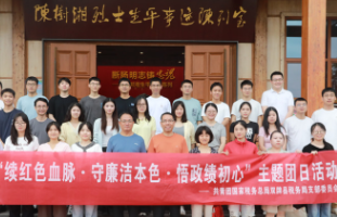 国家税务总局双牌县税务局开展青年干部主题团日活动