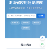 “湘”筑高地“商”启新篇丨第十二届全球湘商大会推介“湖南省应用场景超市”