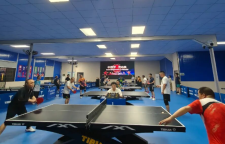 以球会友 奋勇争先！岳阳经开区总工会举办2026年职工乒乓球选拔赛