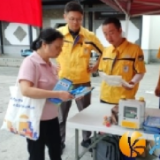 望月湖街道联合新奥燃气开展燃气安全宣传暨惠民服务活动