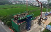 虞公港铁路建设刷新进度条