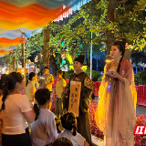 “芦淞晓月”中秋游园会点亮株洲之夜