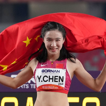 亚运会｜田径女子100米决赛：陈妤颉夺冠