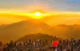 南岳衡山祝融峰入选全国金秋朝霞晚霞观赏点位