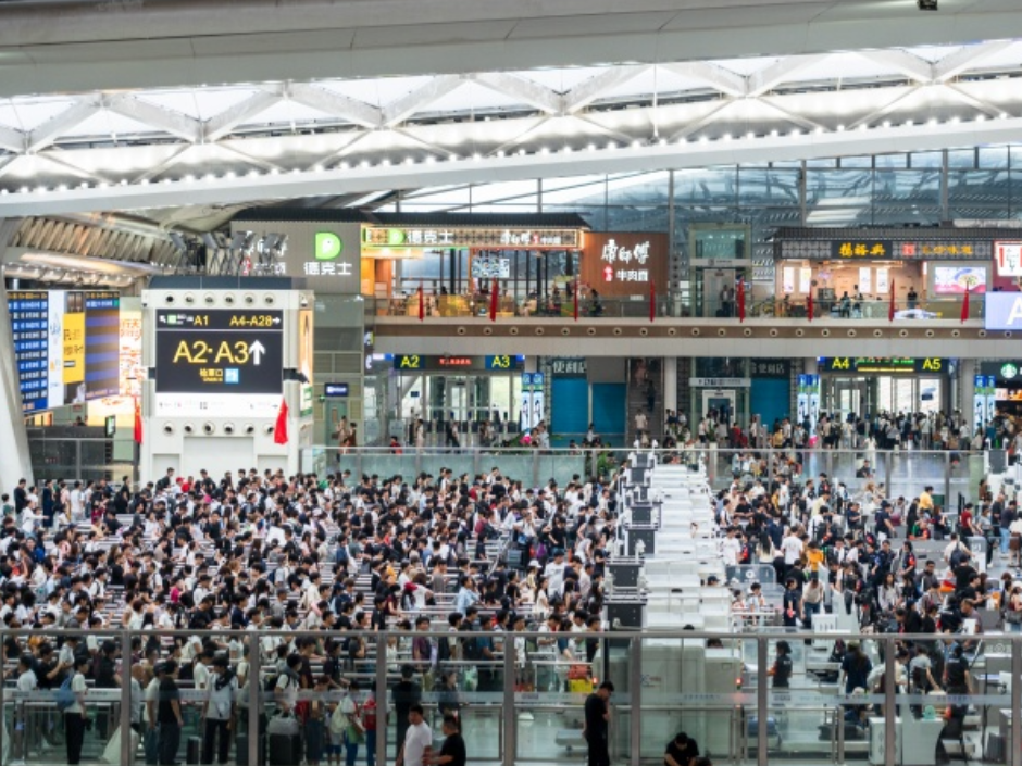 长沙南站通宵运营！中秋假期第三日，湖南预计发送旅客66.1万人次