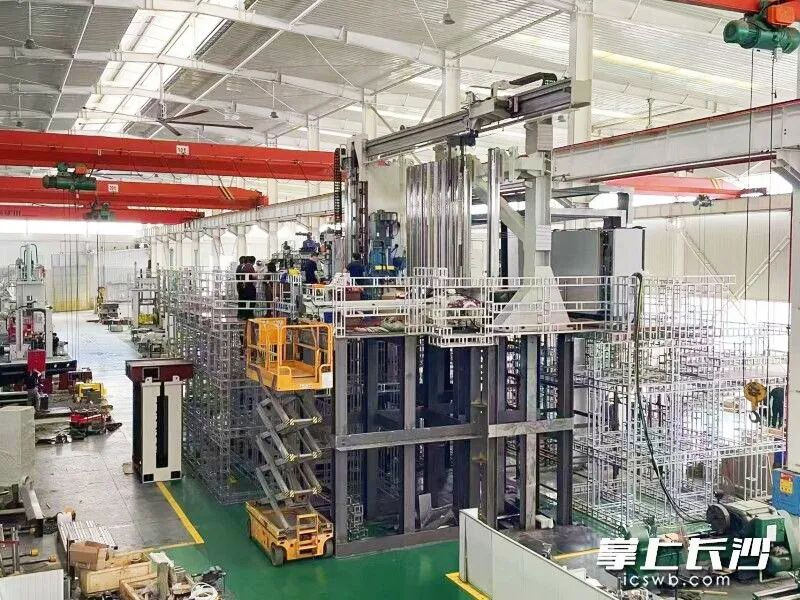160吨重超大立式拉床交付！长沙经开区企业填补国内技术空白