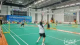 湘潭市职工羽毛球混合团体赛开幕
