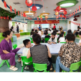 医疗服务提升年丨永州市妇幼保健院举办“月满中秋·礼赞国庆”亲子手工主题活动