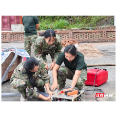 麻阳大桥江乡:巾帼练兵强技能 同心守绿护青山